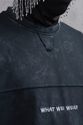 What We Wear Panel Oversize Cotton T-Shirt