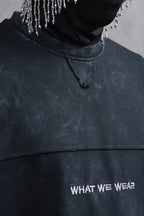 What We Wear Panel Oversize Cotton T-Shirt