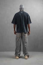 What We Wear Panel Oversize Cotton T-Shirt