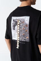 Horse Tassel Graphic Oversize Cotton Tee