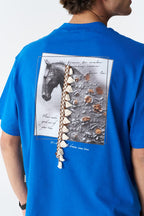 Horse Tassel Graphic Oversize Cotton Tee