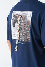 Horse Tassel Graphic Oversize Cotton Tee