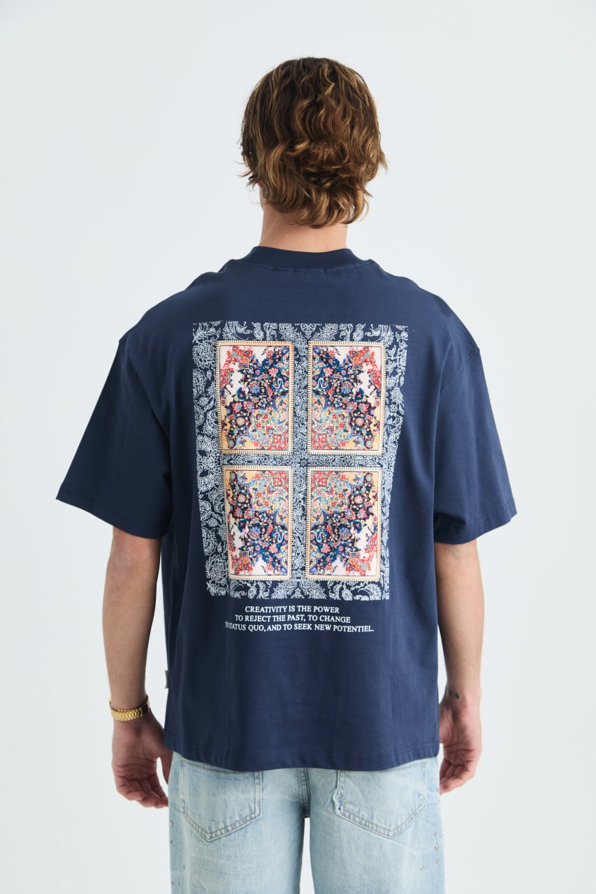 I Am Not Done Changing Panel Oversize Cotton Tee