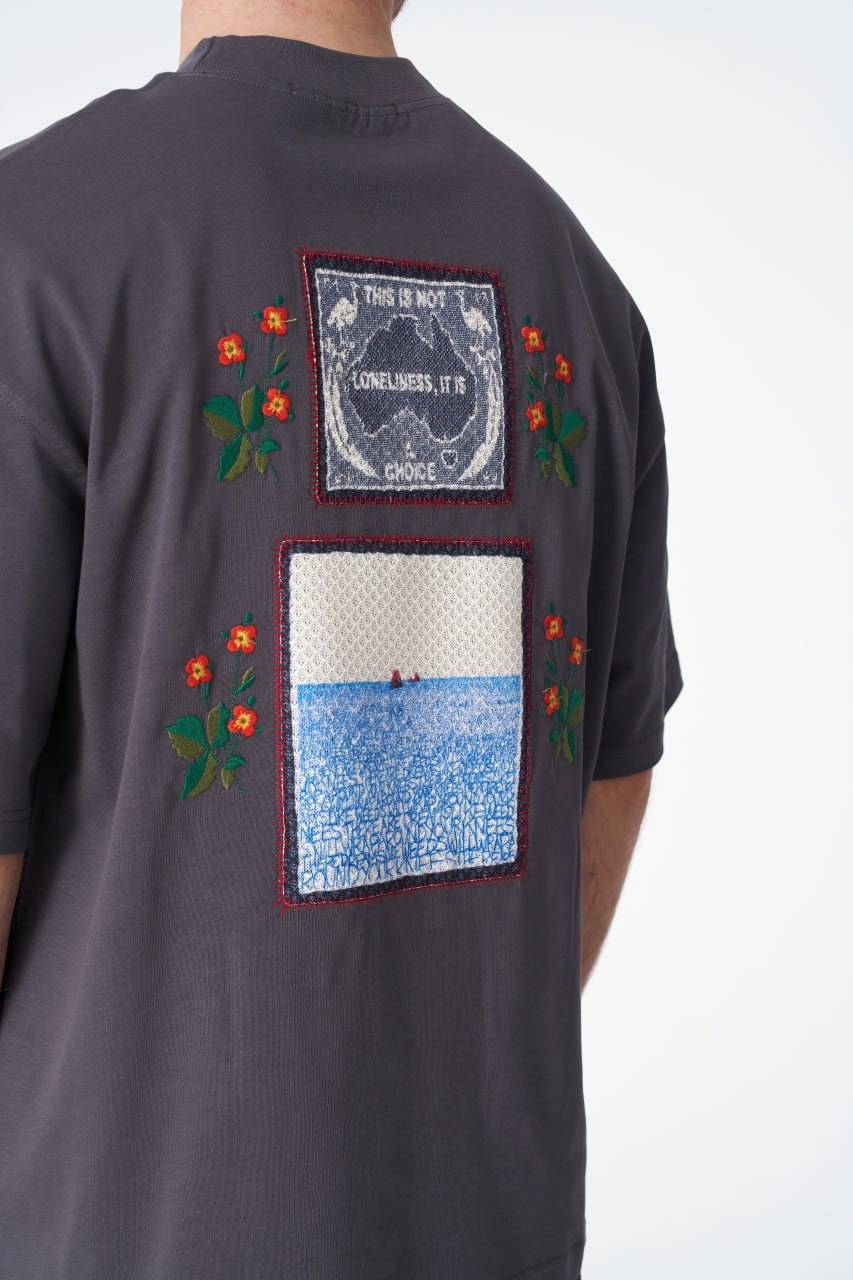 Not Loneliness, It Is Choice Oversize Cotton Tee