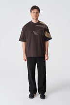 Reset Restart Refocus Organic Graphic Oversize Tee