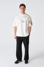 Reset Restart Refocus Organic Graphic Oversize Tee