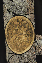 Oversize Cotton Tee / Ornate Animal Graphic Print "Fear Of Being Average"