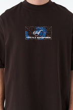 Self Love Is A Superpower Stained Glass Print Oversize Tee