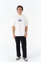 Self Love Is A Superpower Stained Glass Print Oversize Tee