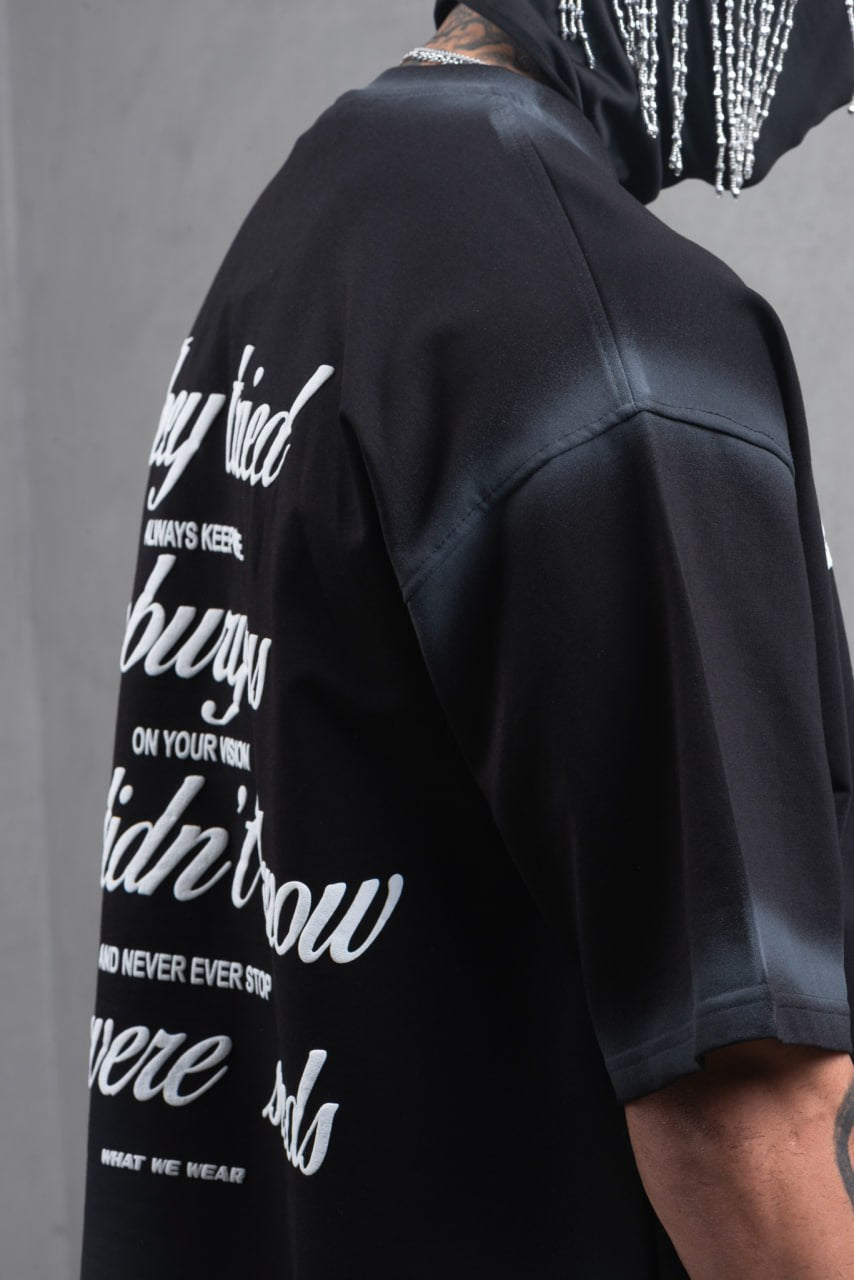 They Tried To Bury Us Oversize Cotton Tee