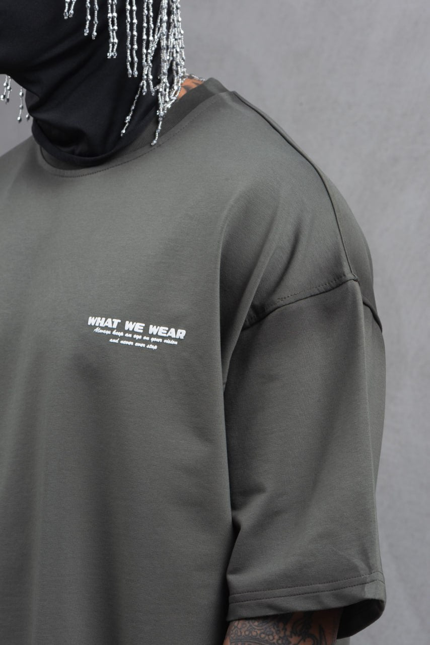 They Tried To Bury Us Oversize Cotton Tee