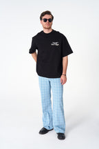 Oversize Cotton Tee / Vincent Van Gogh Artist Name & Art Print