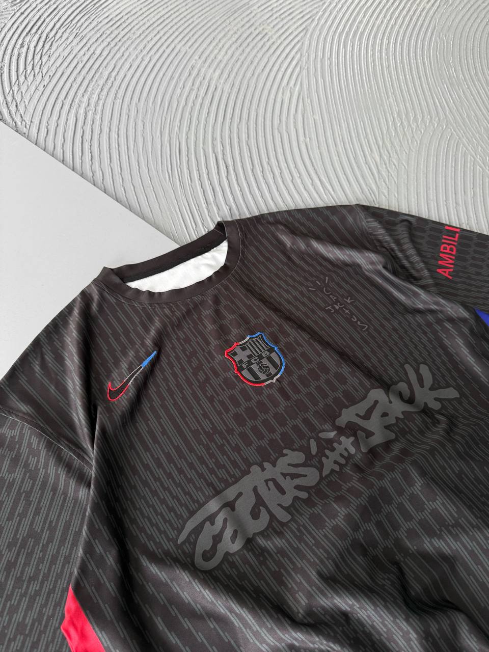 Cactus Jack Embroidered Oversize Football Jersey Tee