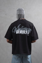 What We Wear MEMBERS Oversize Graphic Cotton T-Shirt – Unisex Streetwear