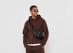 Oversized 3-Thread Hoodie Sweatpants Set