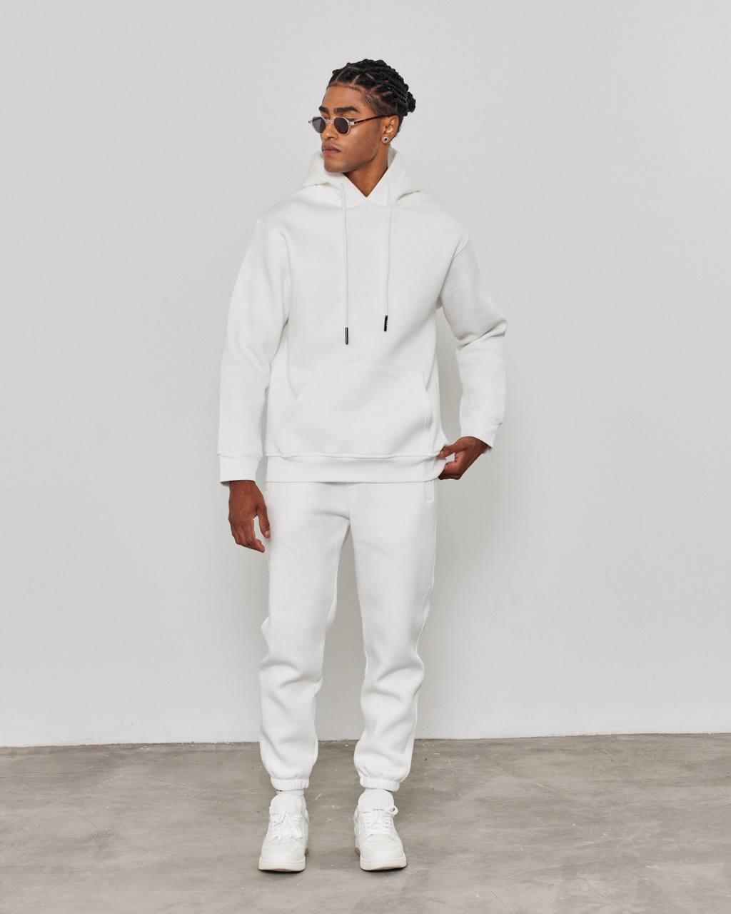 Oversized Hoodie Sweatshirt in Solid Color.
