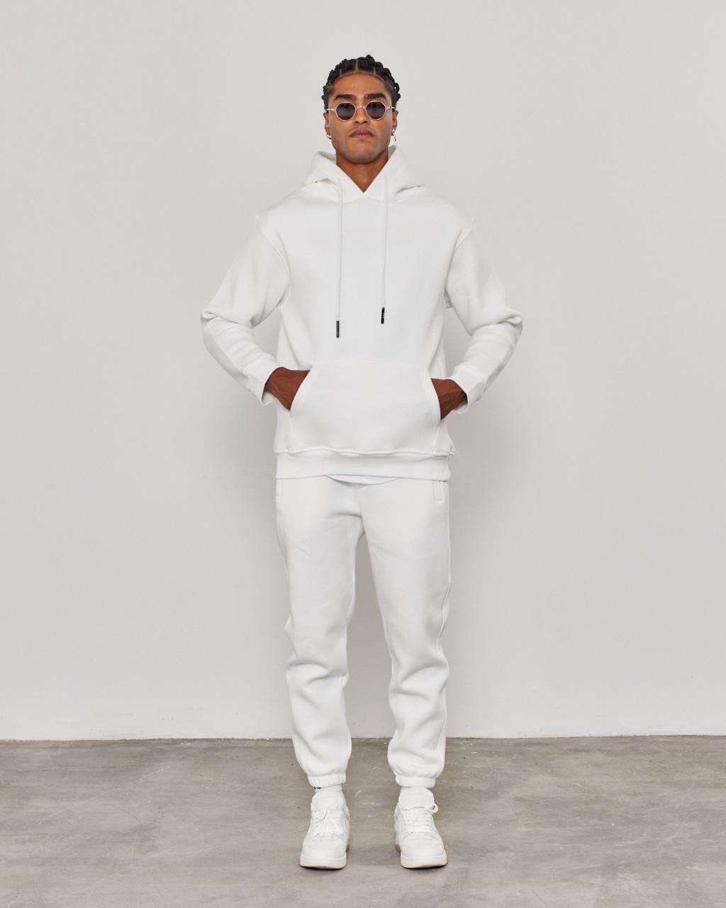 Oversized Hoodie Sweatshirt in Solid Color.