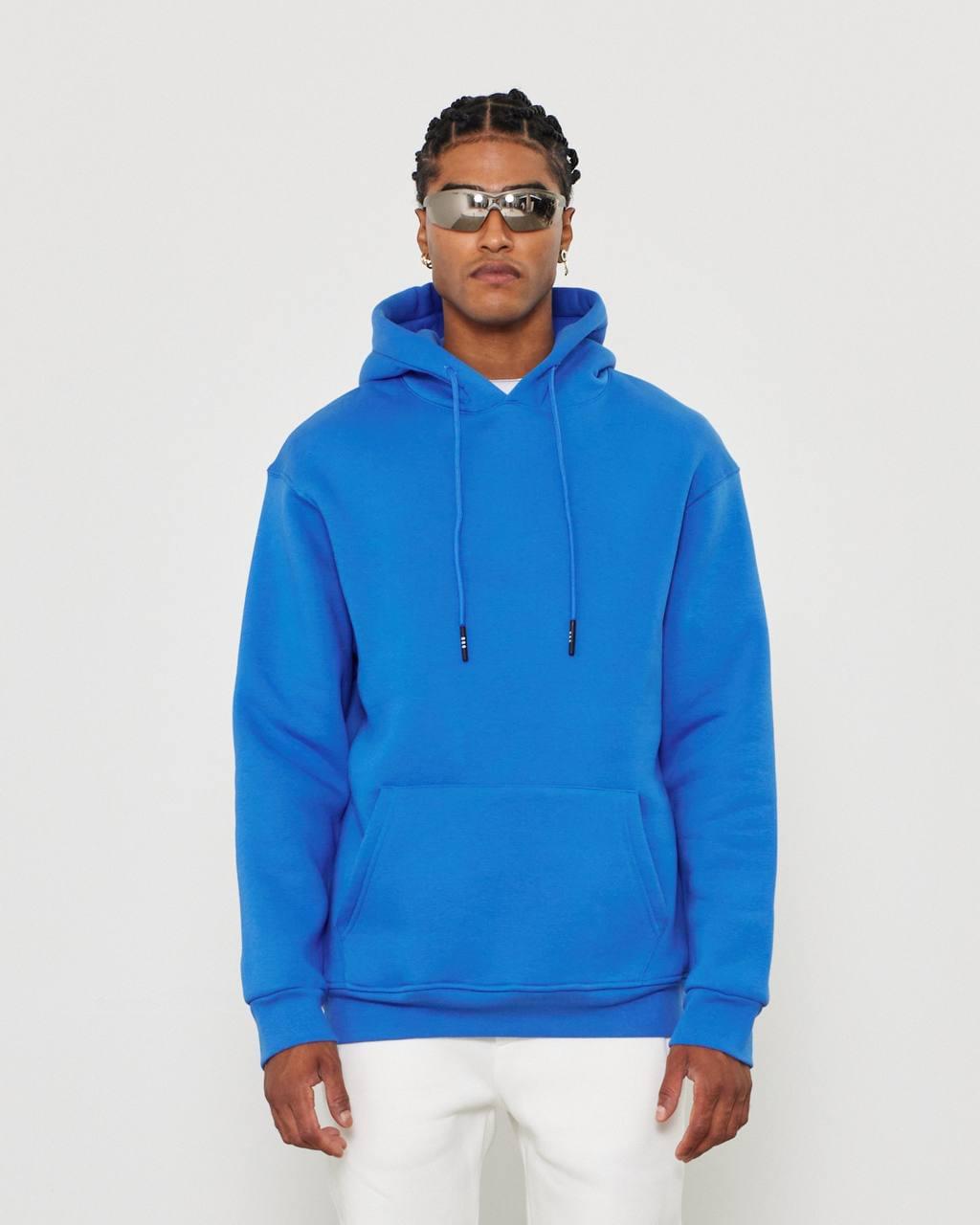Oversized Hoodie Sweatshirt in Solid Color.
