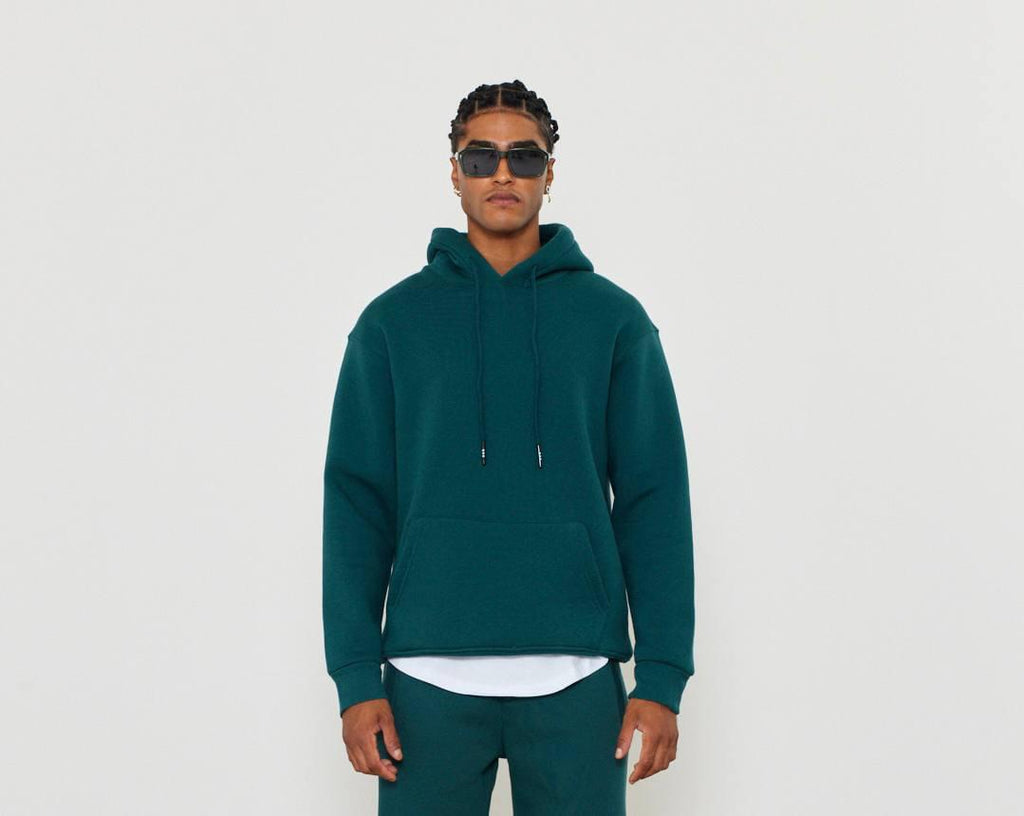 Oversized 3-Thread Hoodie Sweatpants Set