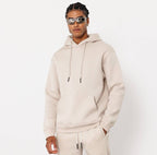 Oversized 3-Thread Hoodie Sweatpants Set