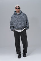 Oversized Bouclé Hoodie