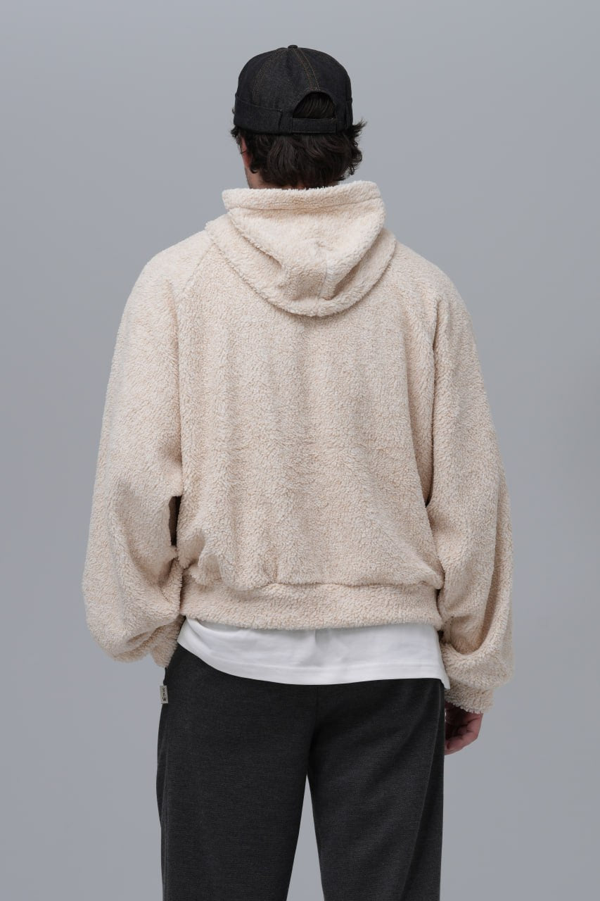 Oversized Bouclé Hoodie