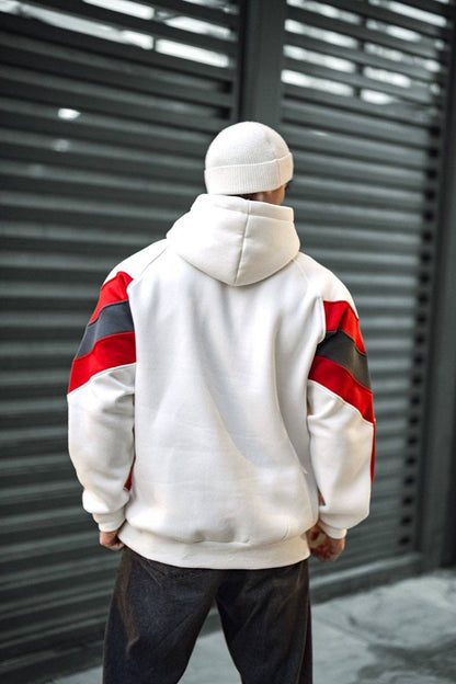 Oversized Hoodie with Turkish Flag Design