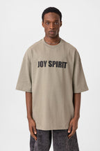 Oversized T-Shirt JOY SPIRIT Graphic Tee