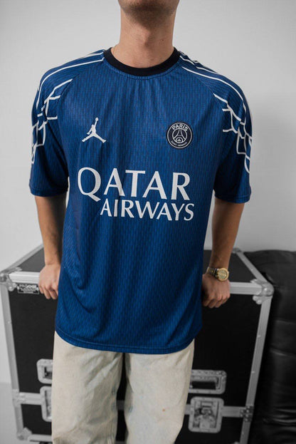 PSG Jordan Fourth Stadium Shirt - Official Football Jersey - Limited Edition Soccer Kit