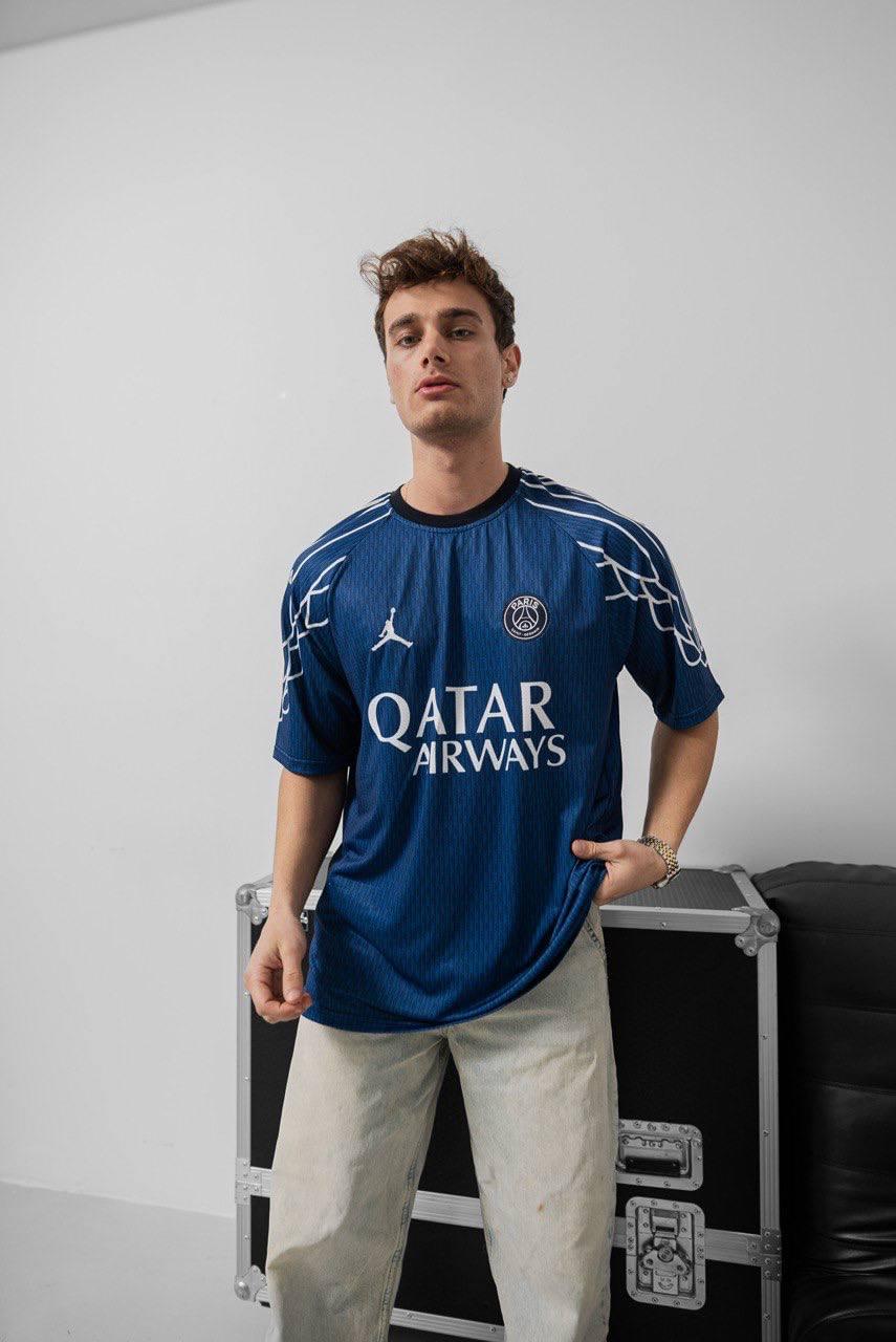 PSG Jordan Fourth Stadium Shirt - Official Football Jersey - Limited Edition Soccer Kit.
