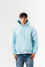 Playing As Ten Embroidered Graphic Oversized Hoodie