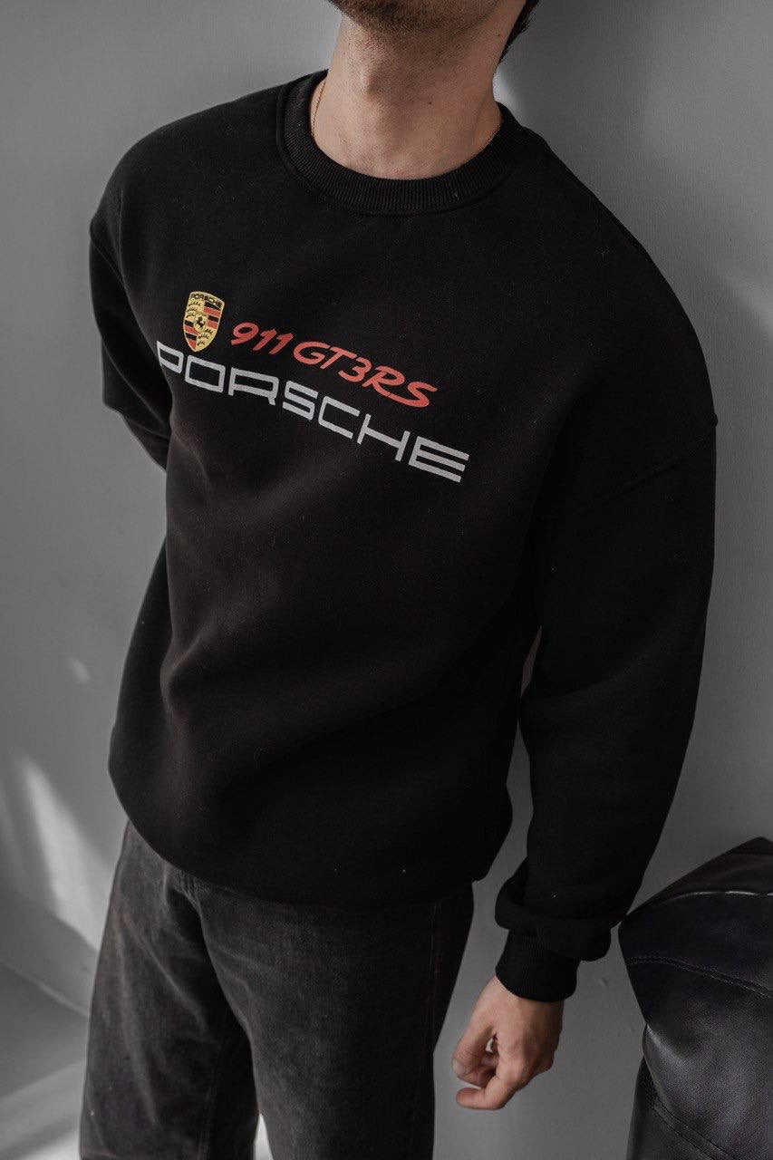 Porsche Printed Oversized Sweatshirt – Stylish and Modern Design