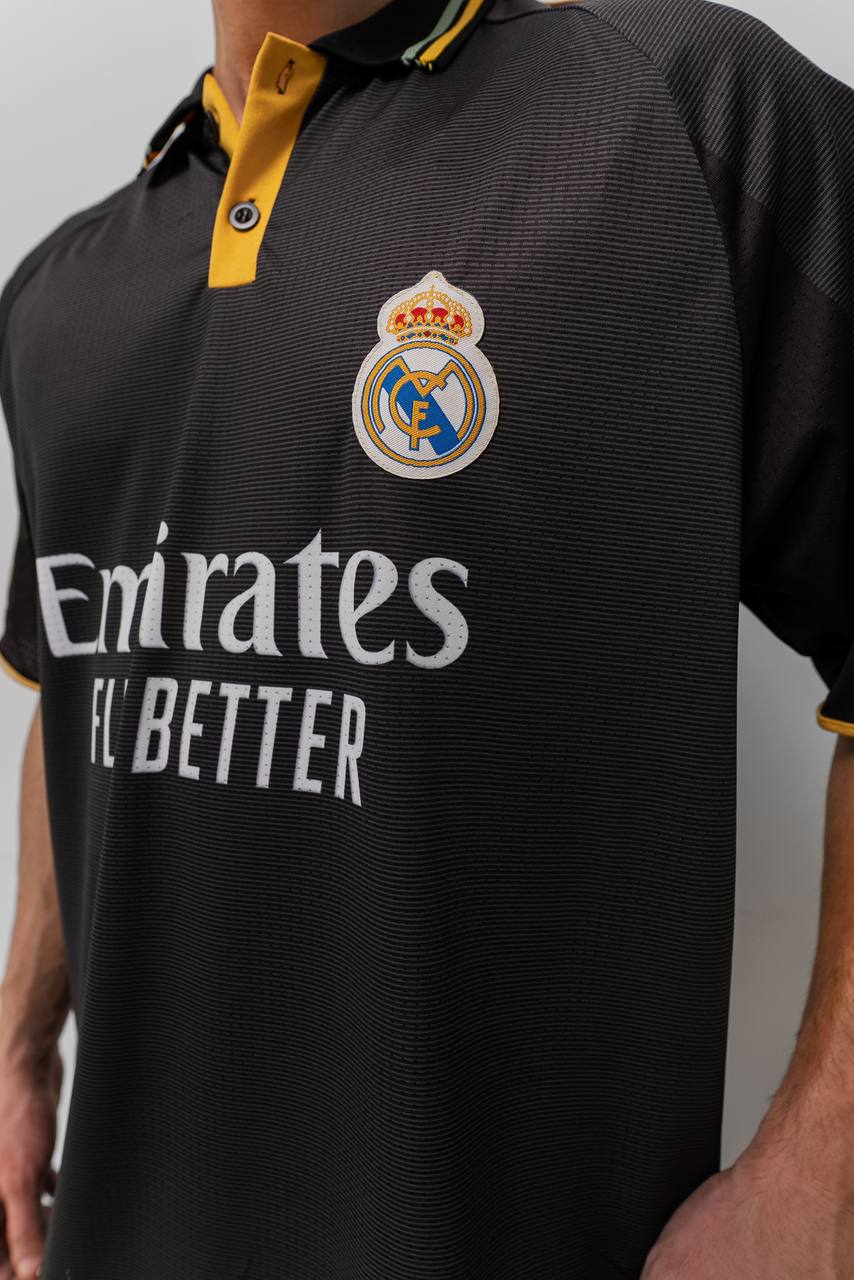 Real Madrid 2024-25 Home Jersey | Unisex Cotton Fan Shirt
