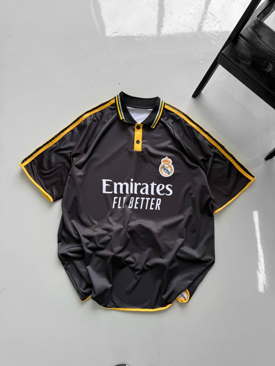 Real Madrid 2024-25 Home Jersey | Unisex Cotton Fan Shirt