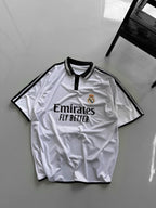 Real Madrid 2024-25 Home Jersey | Unisex Cotton Fan Shirt
