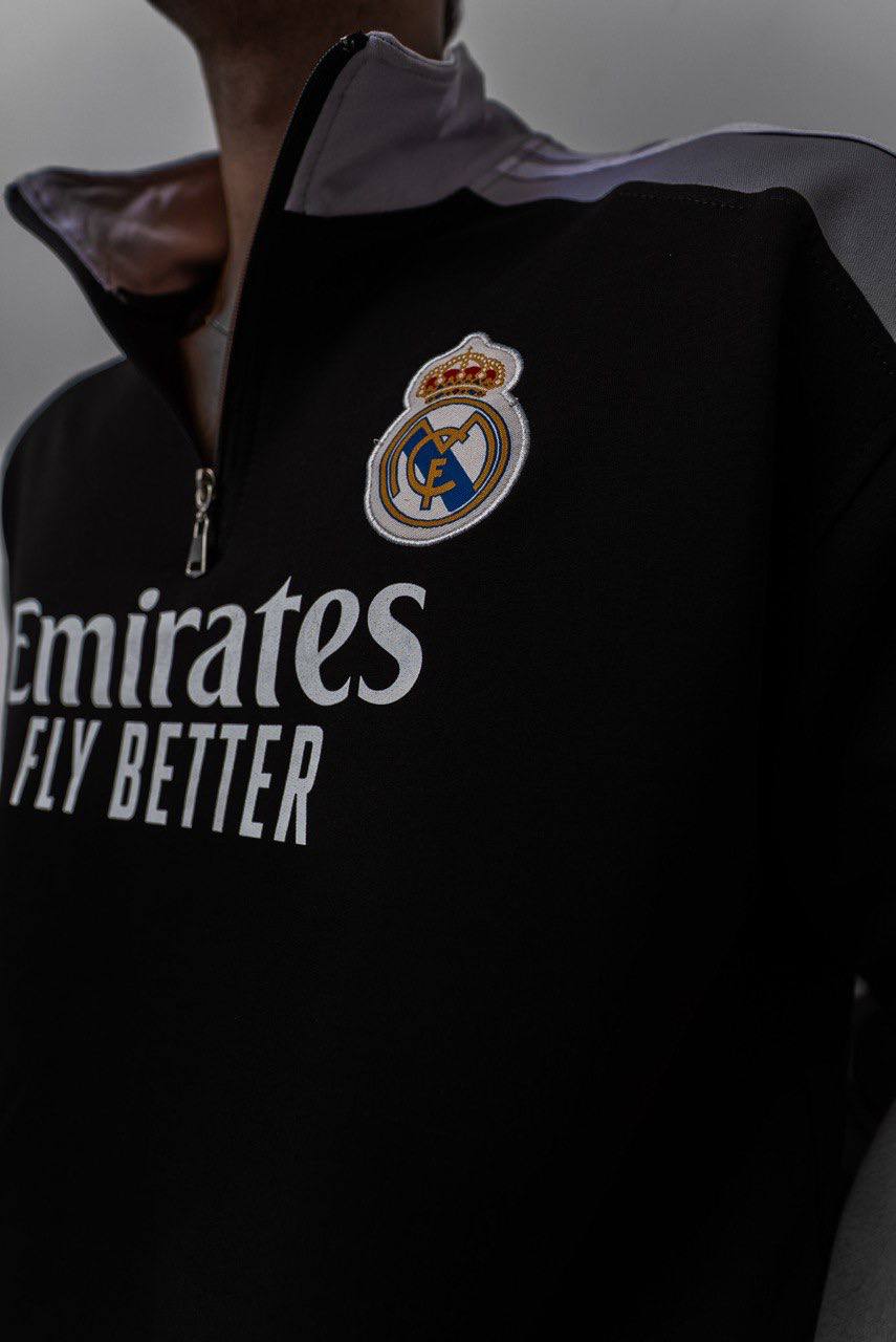 Real Madrid 25/26 Training Quarter-Zip Top - Official Football Training Jersey