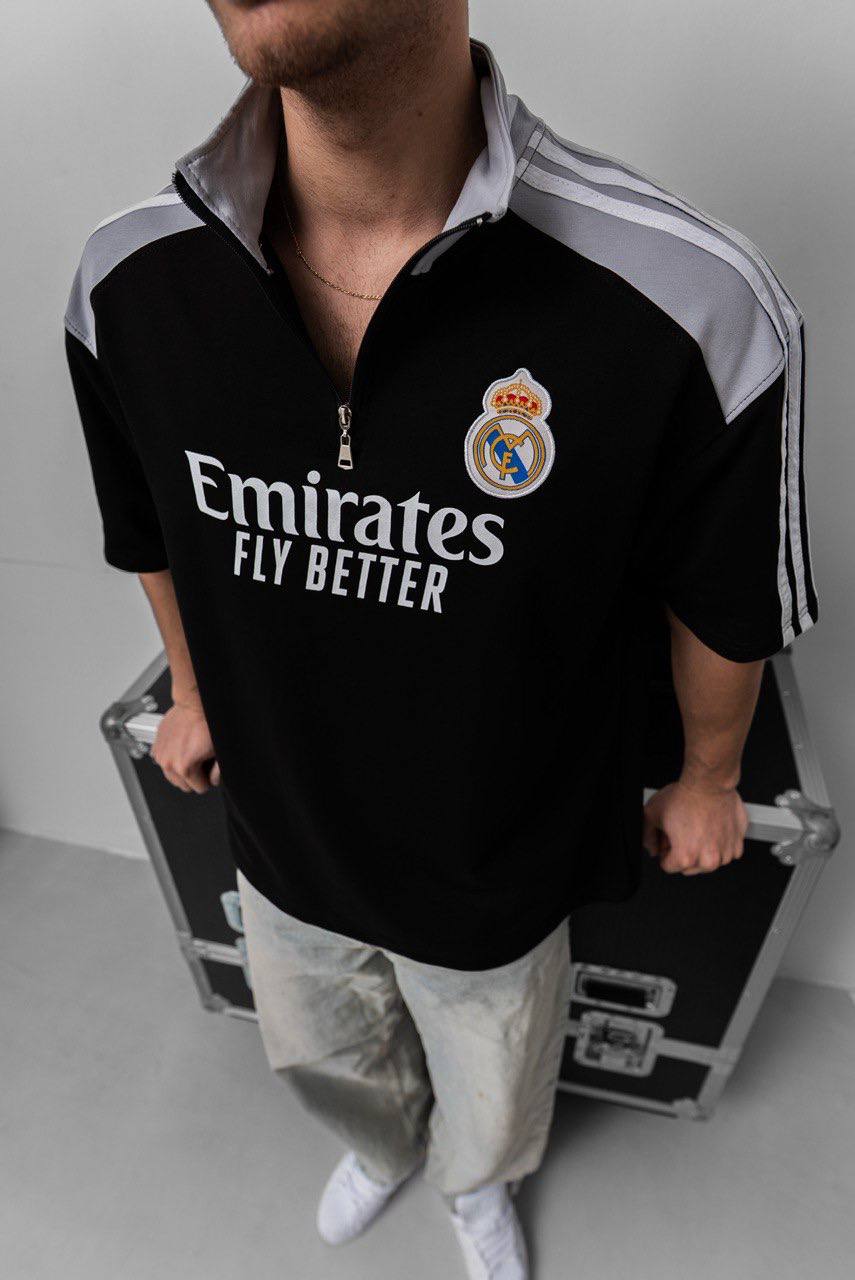 Real Madrid 25/26 Training Quarter-Zip Top - Official Football Training Jersey