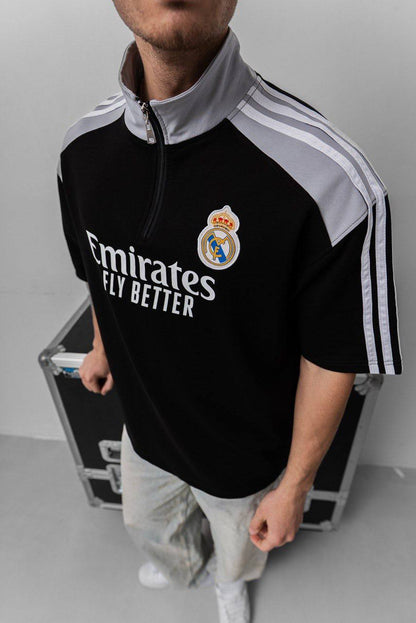 Real Madrid 25/26 Training Quarter-Zip Top - Official Football Training Jersey