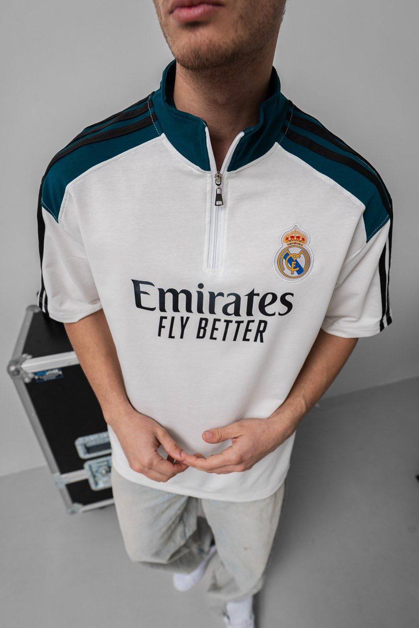 Real Madrid 25/26 Training Quarter-Zip Top - Official Football Training Jersey