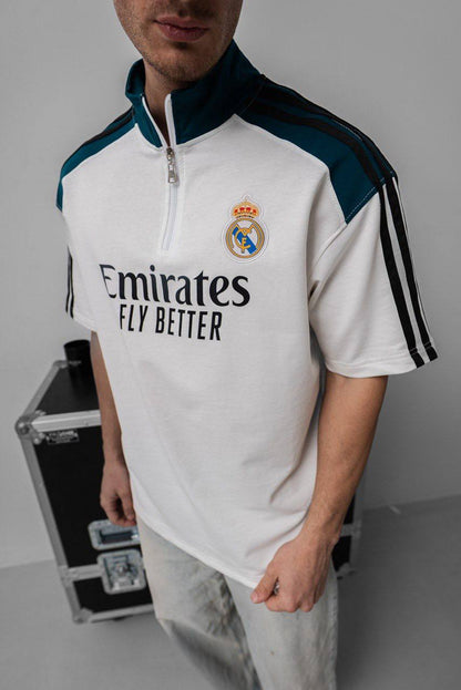 Real Madrid 25/26 Training Quarter-Zip Top - Official Football Training Jersey