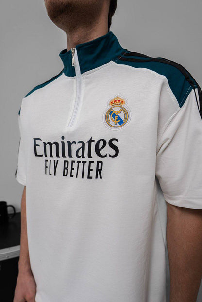 Real Madrid 25/26 Training Quarter-Zip Top - Official Football Training Jersey