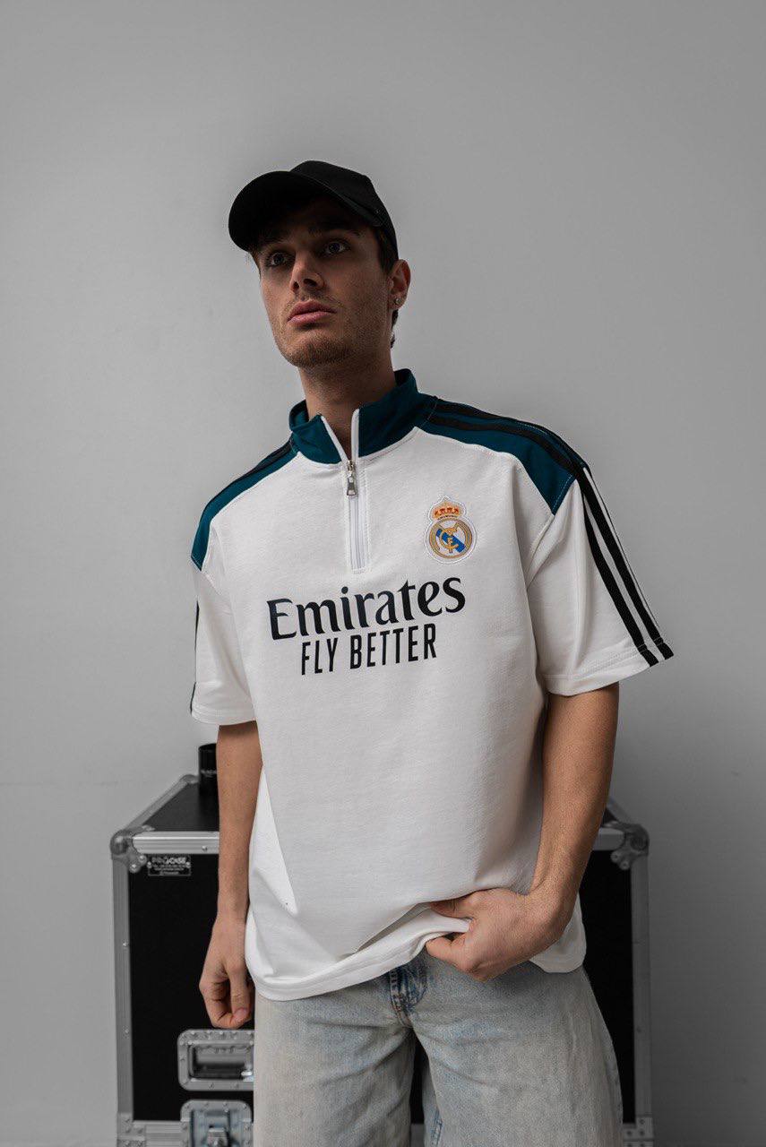 Real Madrid 25/26 Training Quarter-Zip Top - Official Football Training Jersey