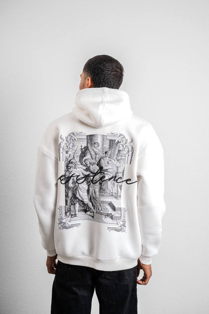 Resistance Embroidered Hoodie Sweatshirt