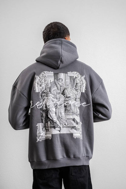 Resistance Embroidered Hoodie Sweatshirt