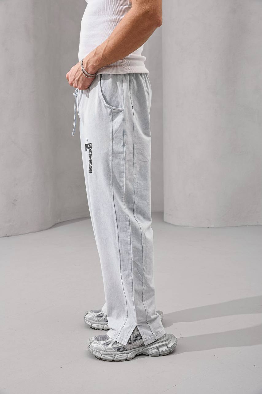 Retro 7 Vintage Wash Oversized Jogger Sweatpants
