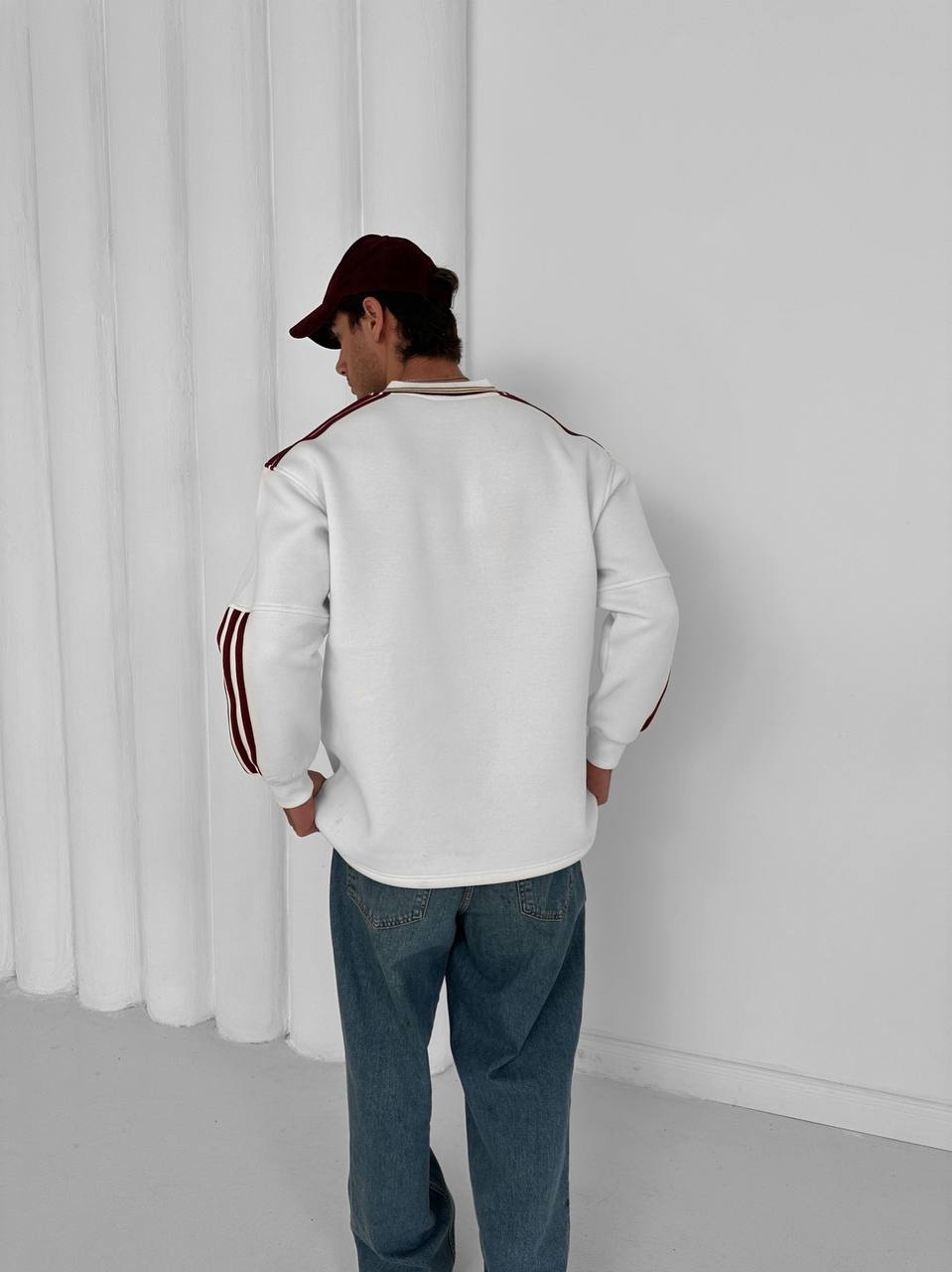 Arsenal FC Retro Polo Sweatshirt