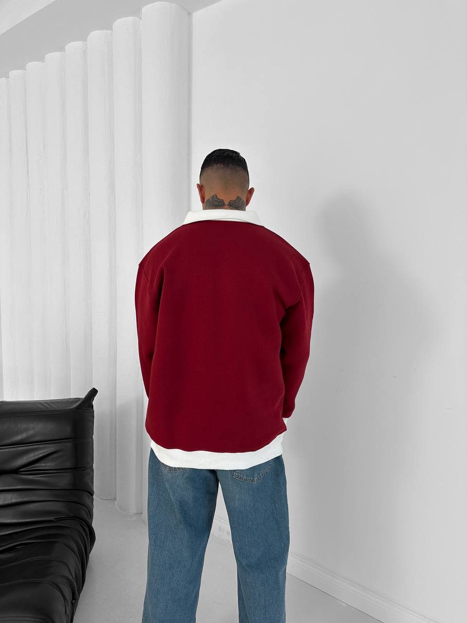 FC Barcelona 1999 Centenary Retro Polo – Oversized Blokecore Sweatshirt