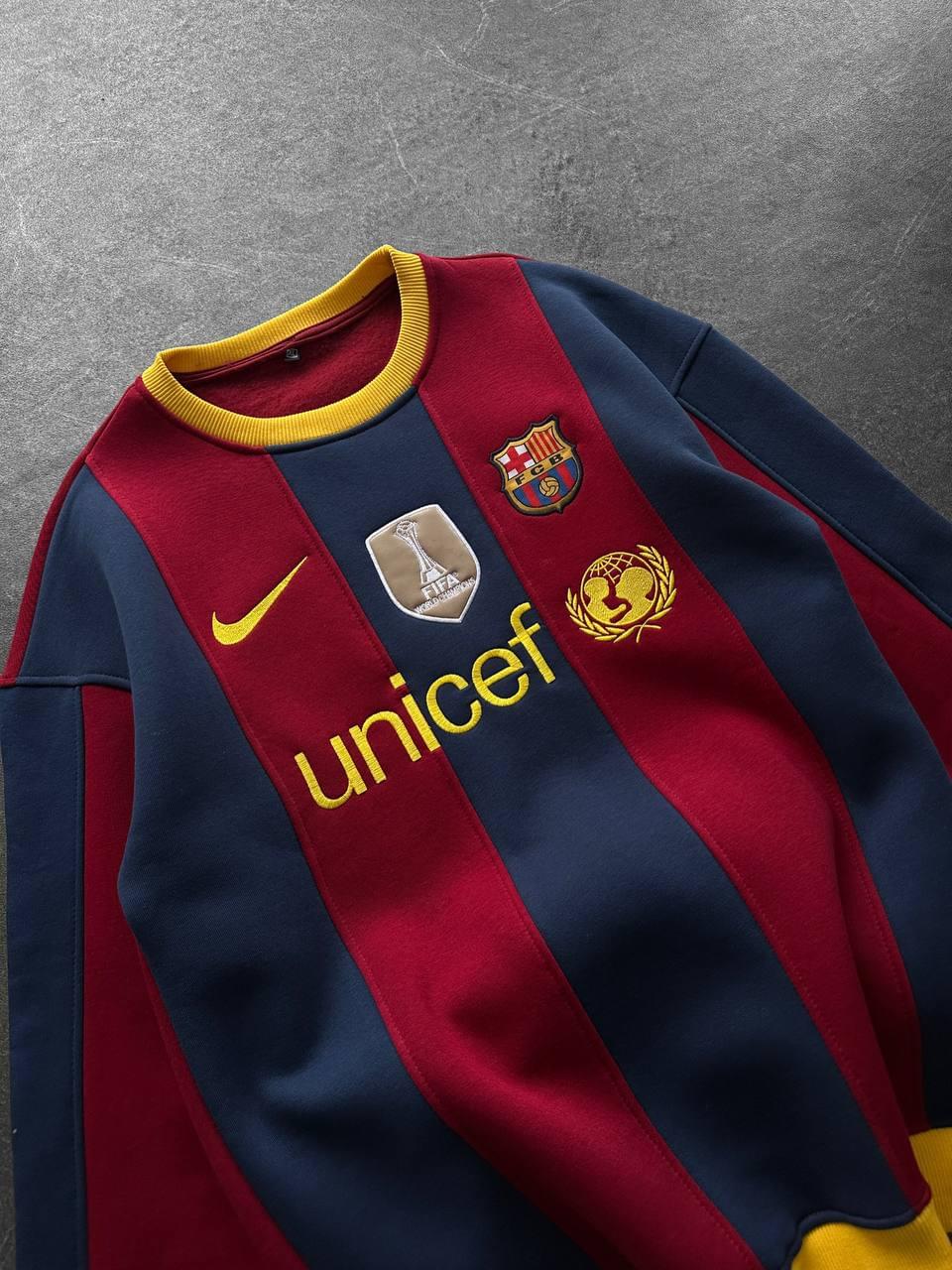 FC Barcelona 2009 "Sextuple" Retro Sweatshirt.