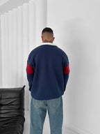 FC Barcelona Retro Rugby Polo Sweatshirt