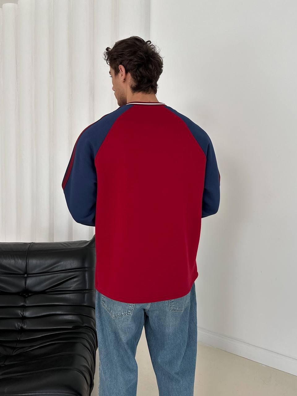 FC Barcelona Retro Piped Crewneck Sweatshirt.